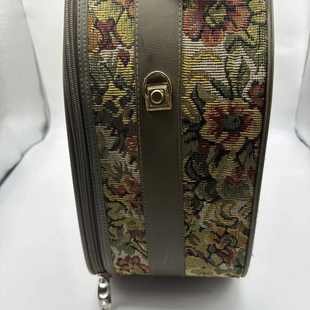 Vintage Firenze Floral Tapestry Garment Bag